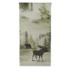 Watercolor Wildlife Dishtowel