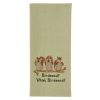 What Birdseed Embroidered Dishtowel