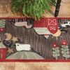 Farm Life Hooked Rug Runner 2' x 6'