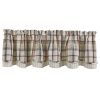 Glenwood Lined Layered Valance 16"