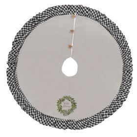 Winter Blessings  Tree Skirt 52"