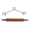 Rolling Pin  Dishtowel Holder