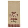 Wish You A Merry Dishtowel