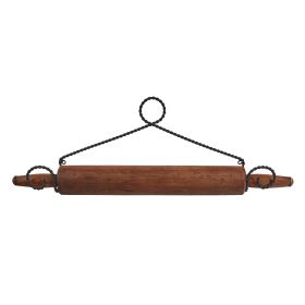Rolling Pin  Dishtowel Holder