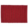 Winter Scarf Placemat - Red