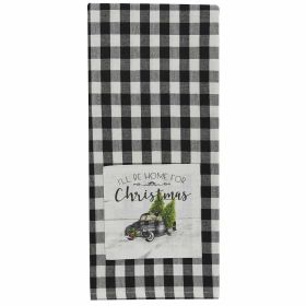 Home For Christmas Decorative Dishtowel