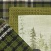 Watercolor Wildlife 3Dishtowel 1 Discloth Set