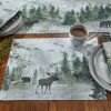 Watercolor Wildlife Placemat