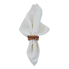 Wooden Bead Napkin Ring