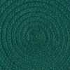 Essex Round Placemat - Peacock