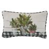 Winter Pines 12"X20" Print Pillow Set - Down Feather