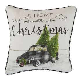 Home For Christmas 16" Pillow Set - Polyester
