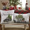 Home For Christmas 16" Pillow Set - Polyester