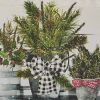 Winter Pines 12"X20" Print Pillow Set - Polyester