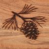 Rustic Wood Utensil Caddy