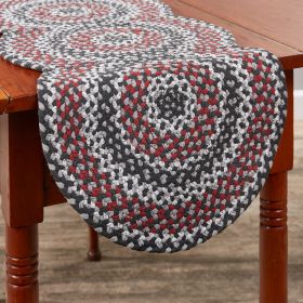 Limestone Braided Table Runner 54"L