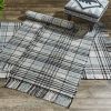 Refined Rustic Rag Rug 3X5