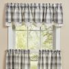 Limestone Lined Layered Valance 16"L