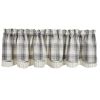 Limestone Lined Layered Valance 16"L
