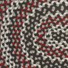 Limestone Braided Oval Rug 32" X 42"