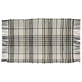 Refined Rustic Rag Rug 2X3