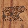 Rustic Wood Napkin Holder