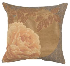 Yellow Peonies French Cushion Cover