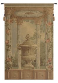 Grecian Urn II Belgian Tapestry (size: H 52" x W 34")