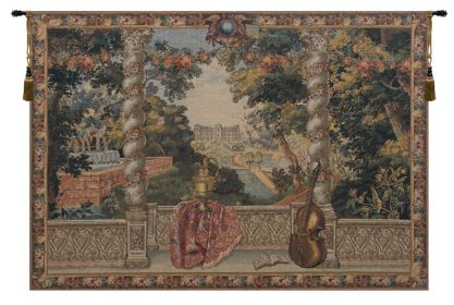 Domaine d'Enghien Belgian Tapestry Wall Art (size: H 50" x W 74")