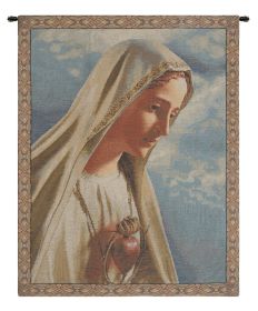 Fatima Belgian Tapestry Wall Art (size: H 32" x W 24")