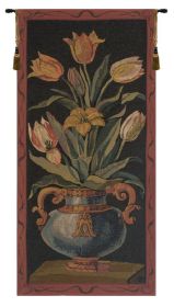 Tulips Belgian Tapestry Wall Art (size: H 68" x W 30")