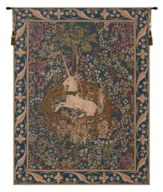 Licorne Captive French Tapestry (size: H 45" x W 35")
