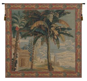 Exotique Belgian Tapestry Wall Art (size: H 64" x W 66")