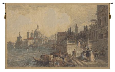 S.M. Della Salute Italian Wall Tapestry (size: H 34" x W 56")
