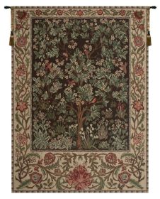 Tree of Life - Brown Tapestry (size: H 69" x W 51")