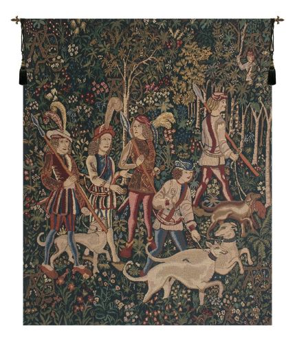 Unicorn Hunt  Tapestry