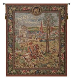 Vieux Brussels (Left Side) Tapestry (size: H 39" x W 33")