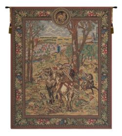 Vieux Brussels (Right Side) Tapestry (size: H 39" x W 33")