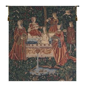Lady in the Bath Tapestry (size: H 40" x W 33")