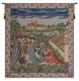 Duke De Berry Tapestry (size: H 33" x W 26")