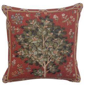 Medieval Oak French Cushion Cover (size: H 14" x W 14")