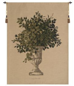 Greenery Beige European Tapestry (size: H 74" x W 56")