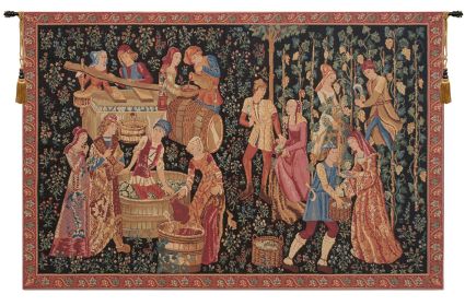 The Vintage  European Tapestry (size: H 18" x W 28")