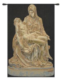 Pieta di Michelangelo European Wall Art (size: H 27" x W 18")