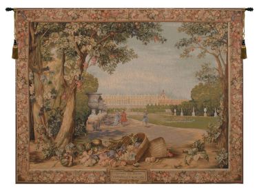 Versailles III French Tapestry (size: H 43" x W 58")