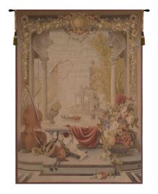 Le Port De Toscane French Tapestry (size: H 58" x W 44")