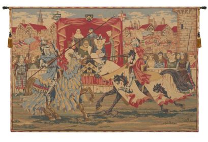 Medieval Lists European Tapestry (size: H 18" x W 27")