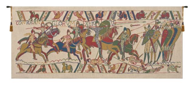 Bayeux The Battle European Tapestry (size: H 18" x W 43")