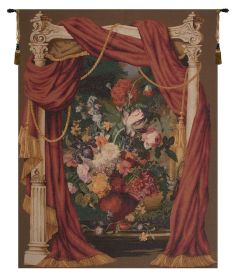 Bouquet Theatral French Tapestry (size: H 58" x W 42")