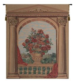 La Terasse Tapestry Wall Hanging (size: H 63" x W 52")